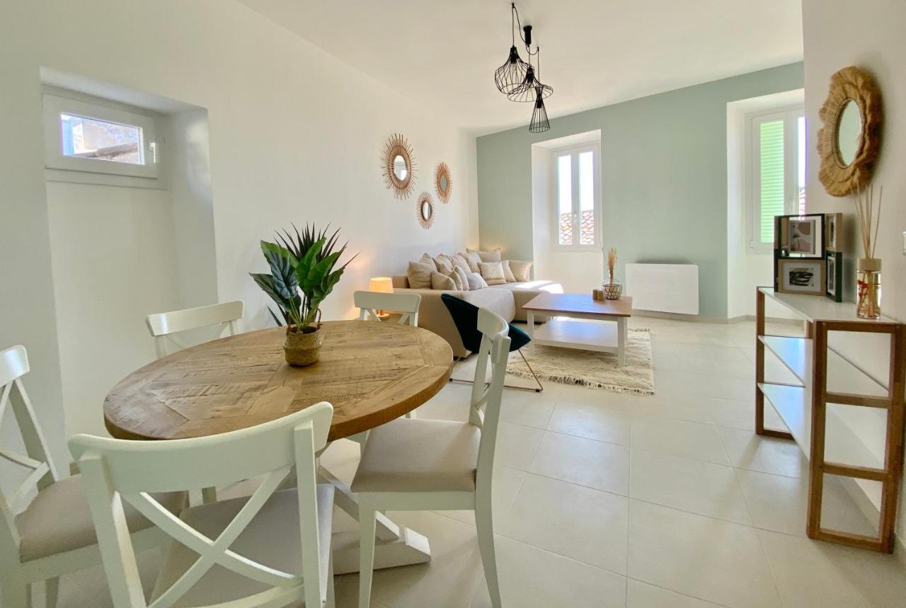 Montee Fleurie Apartment Menton Bagian luar foto