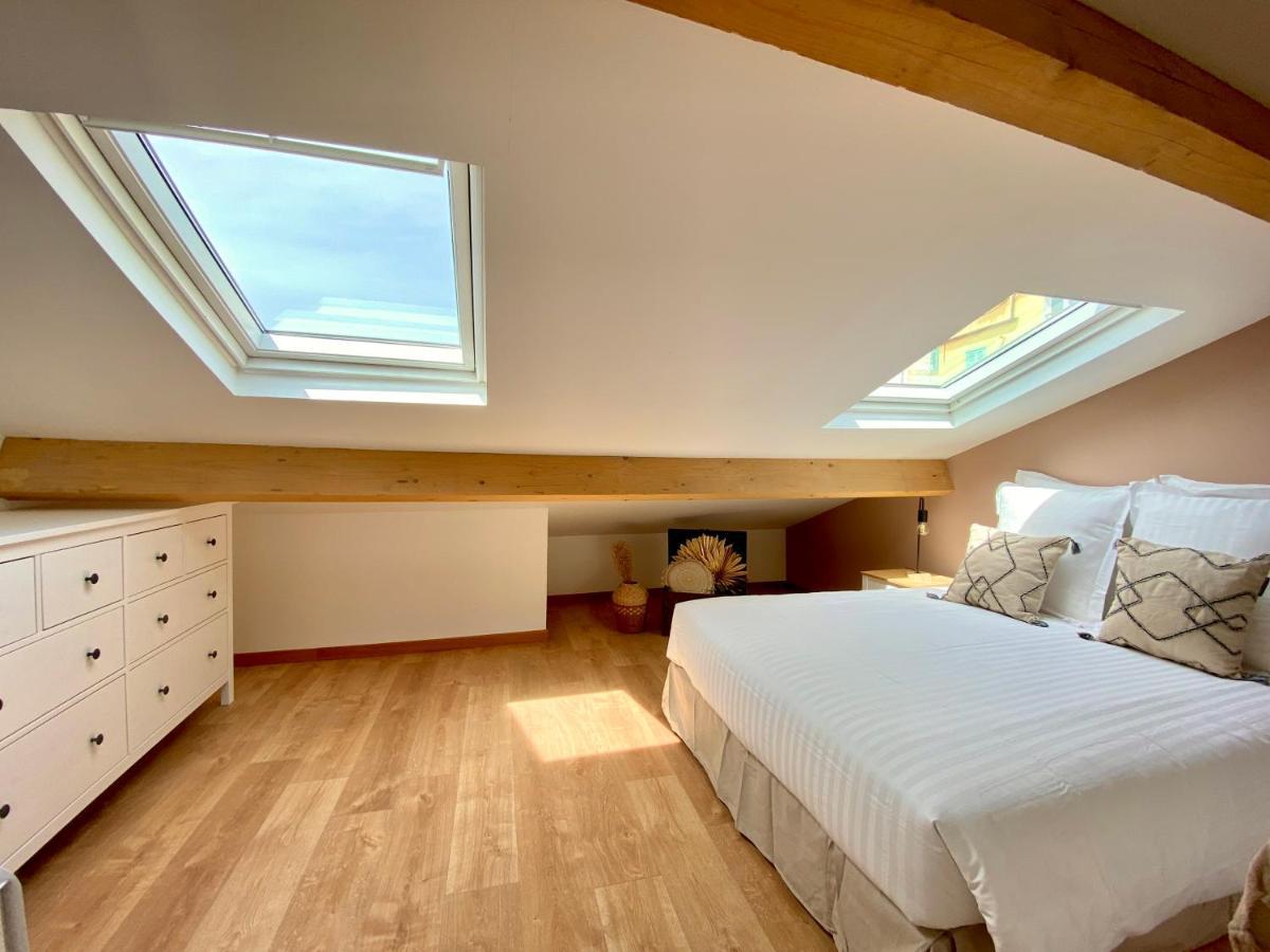 Montee Fleurie Apartment Menton Bagian luar foto