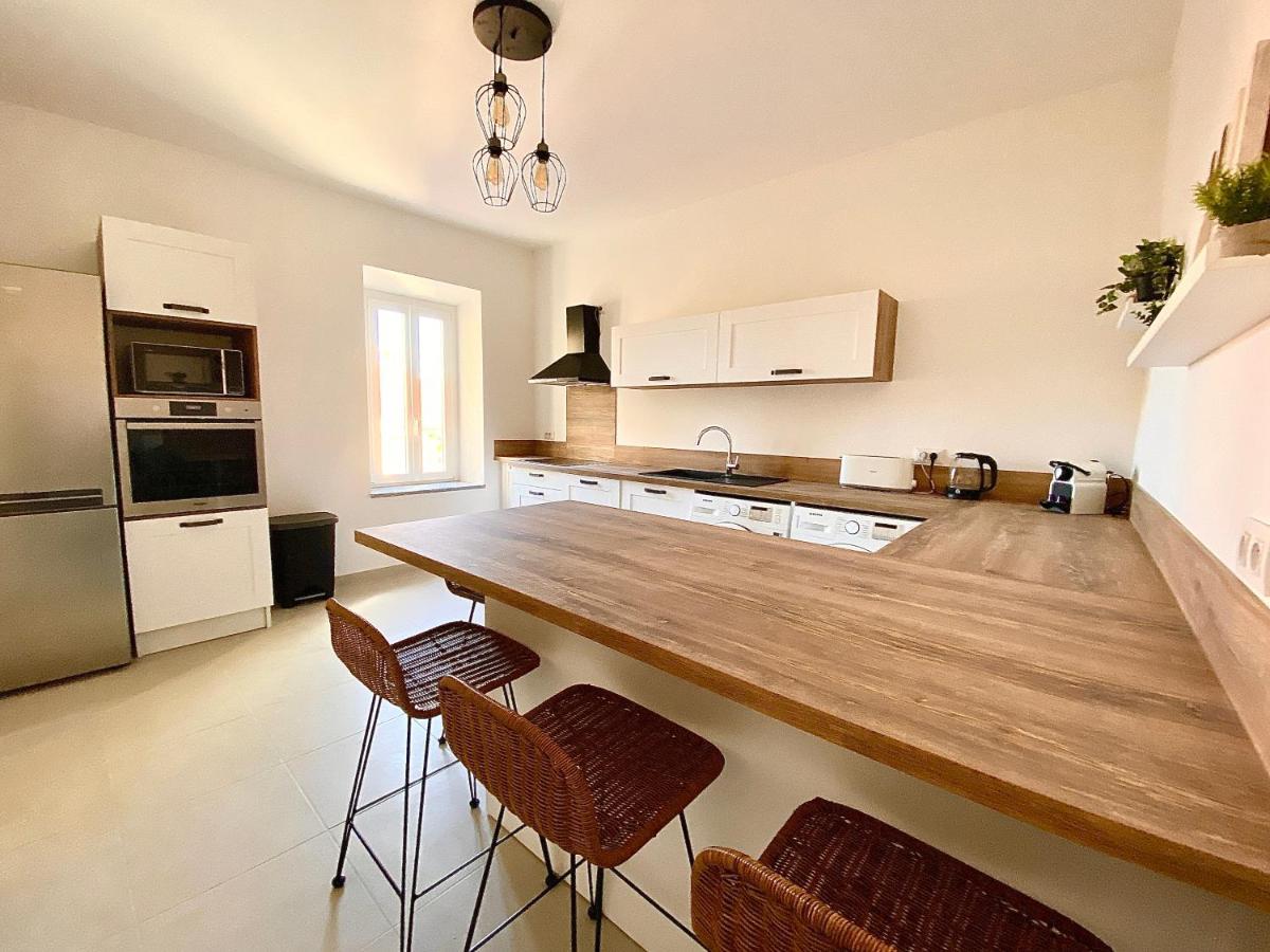 Montee Fleurie Apartment Menton Bagian luar foto